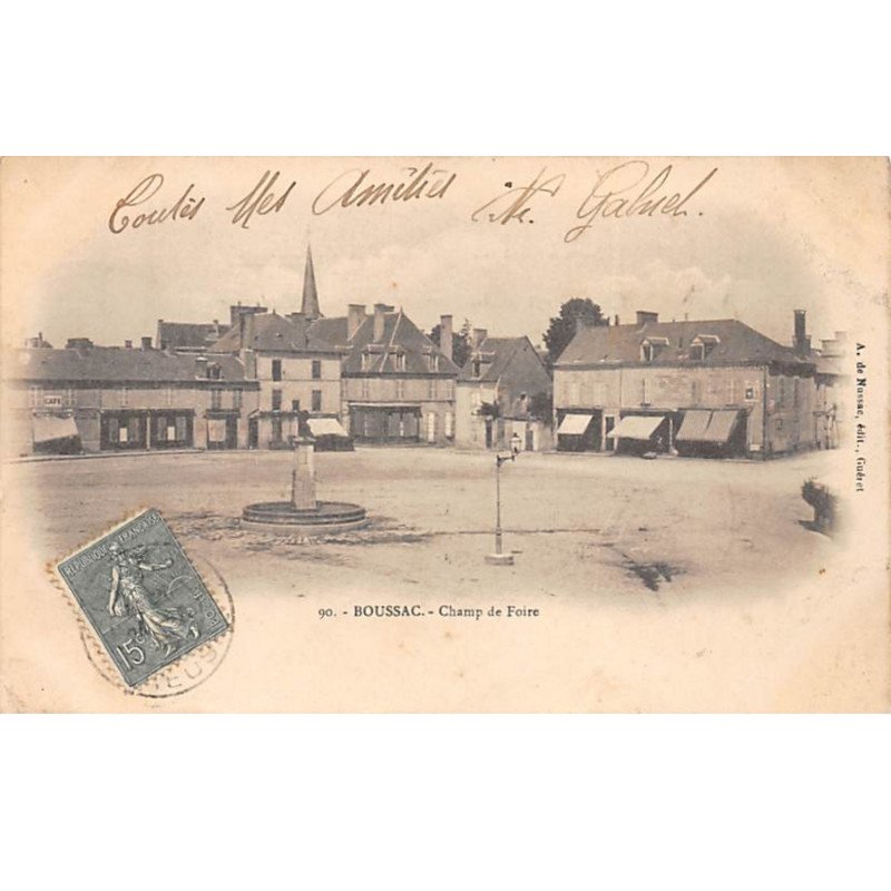 BOUSSAC - Champ de Foire - très bon état