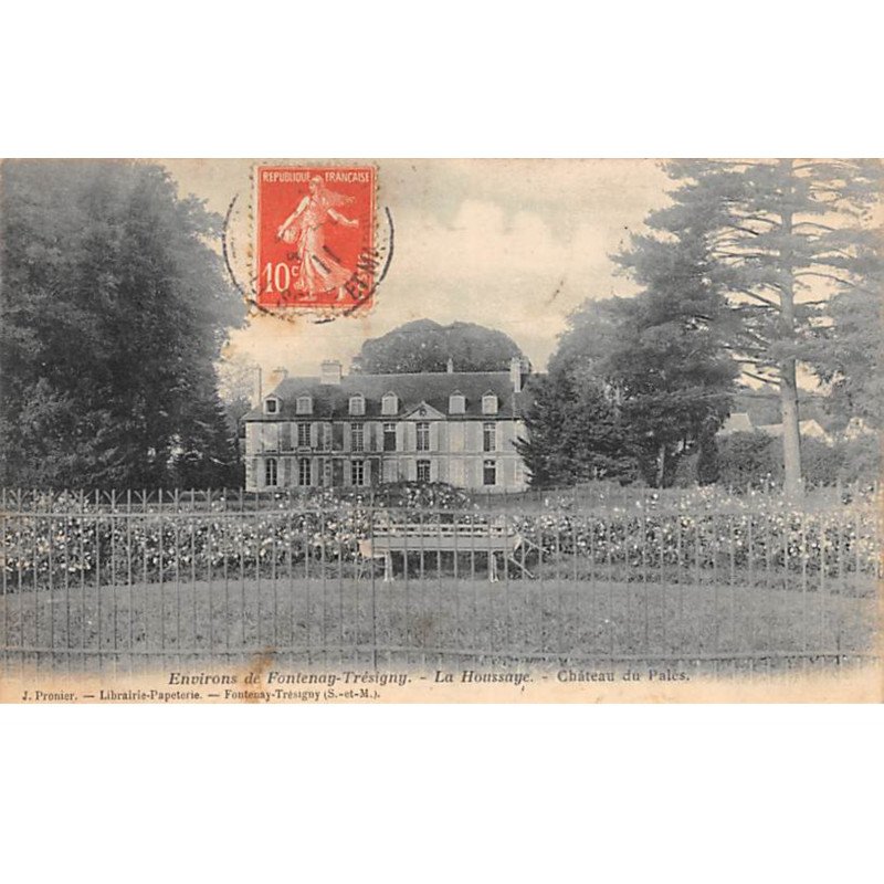 LA HOUSSAYE - Château du Pales - très bon état