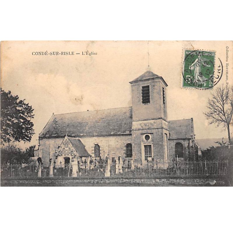 CONDE SUR RISLE - L'Eglise - très bon état