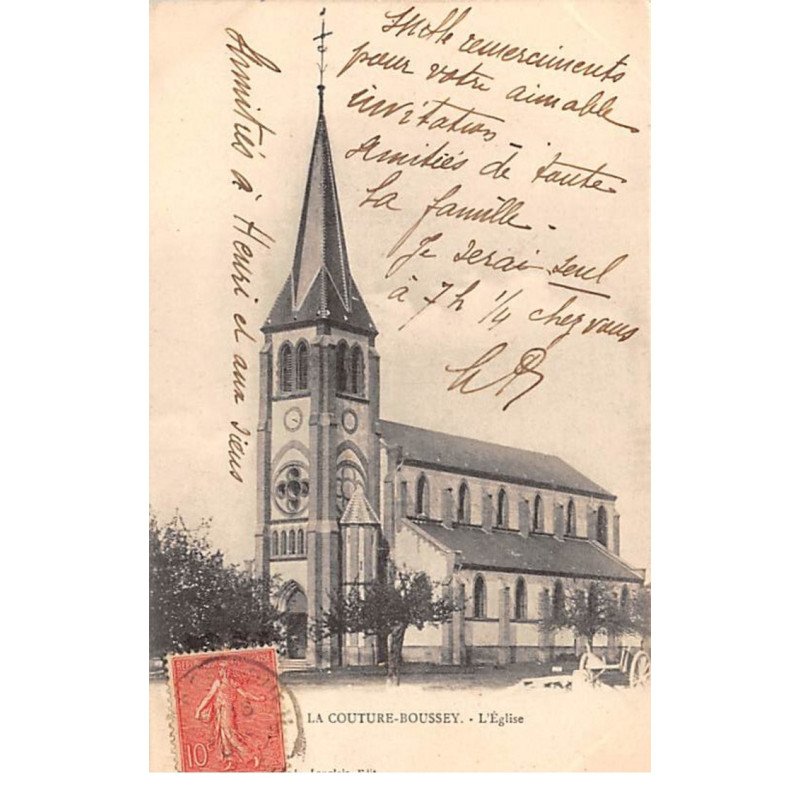 LA COUTURE BOUSSEY - L'Eglise - très bon état