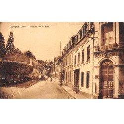BROGLIE - Place et Rue d'Orbec - très bon état