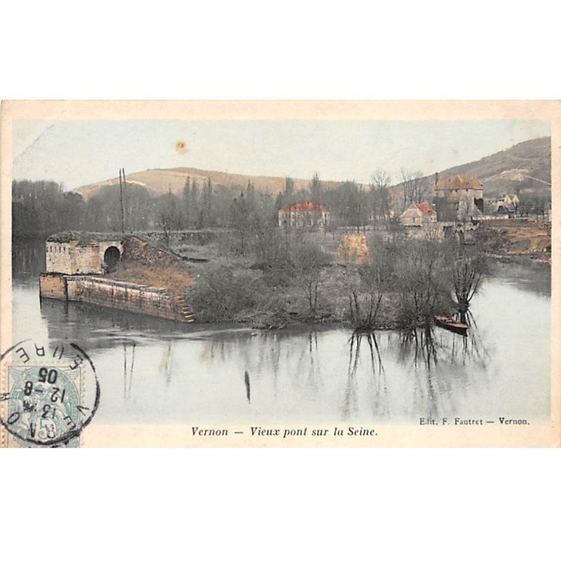 VERNON - Vieux Pont sur la Seine - très bon état