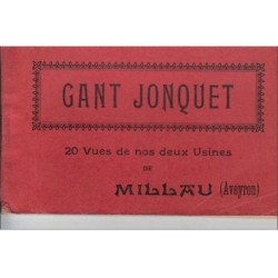 MILLAU : Gant Jonquet - carnet de C.P.A. - très bon état