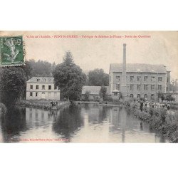PONT SAINT PIERRE - Fabrique de Baleines de Plume - Sortie des Ouvrières - très bon état