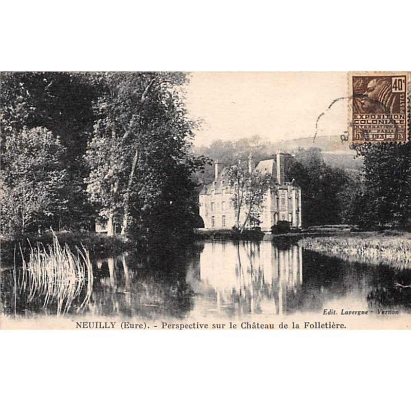 NEUILLY - Perspective sur le Château de la Folletière - très bon état