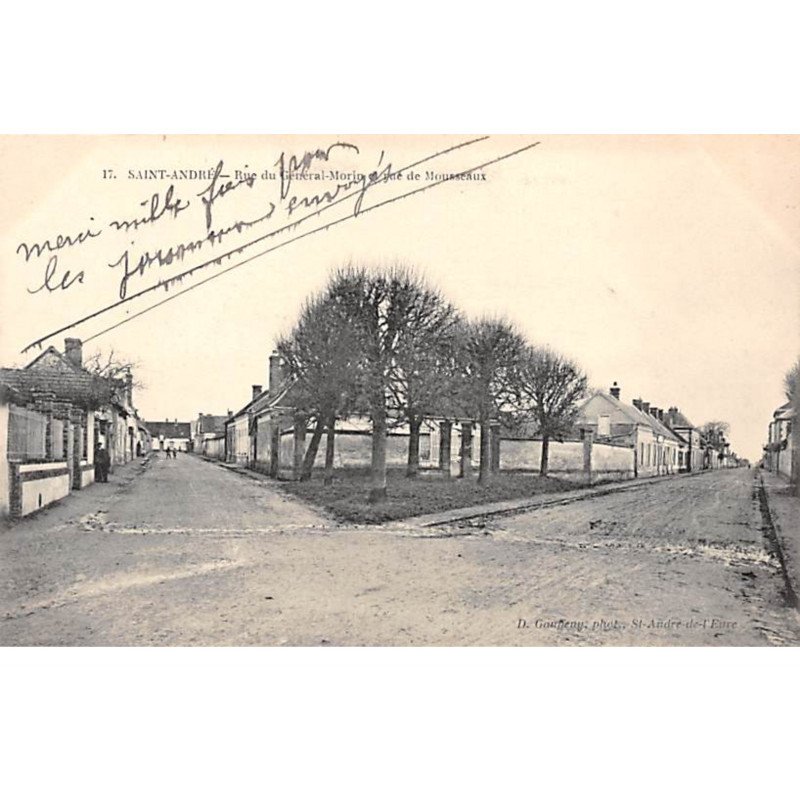 SAINT ANDRE - Rue du Général Morin et Rue de Mousseaux - très bon état