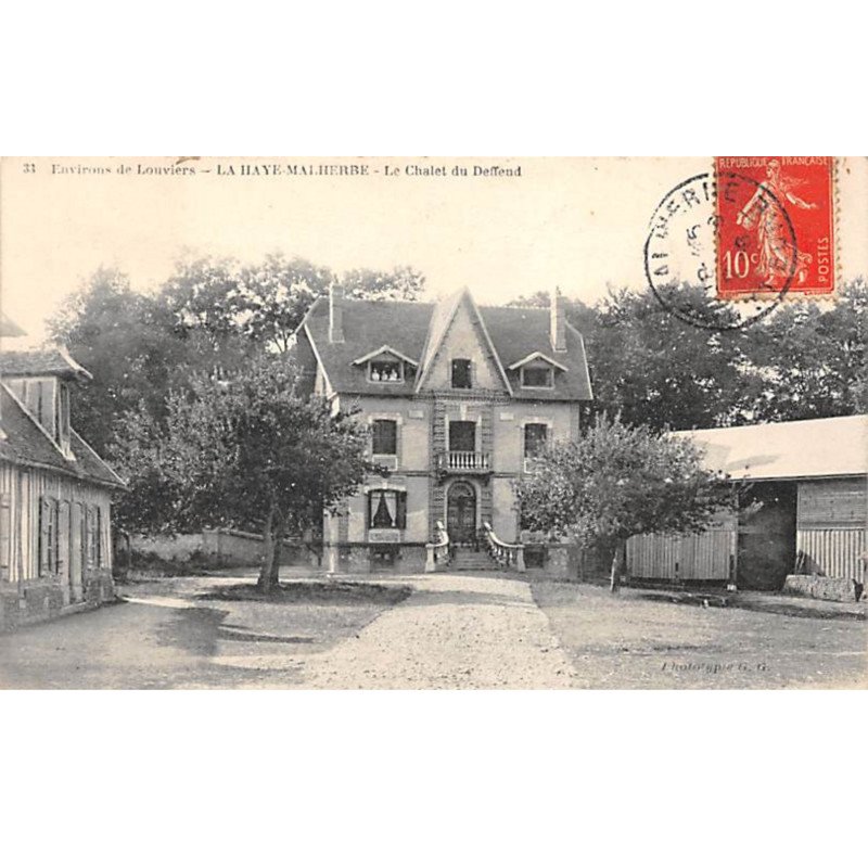 LA HAYE MALHERBE - Le Chalet du Deffend - très bon état