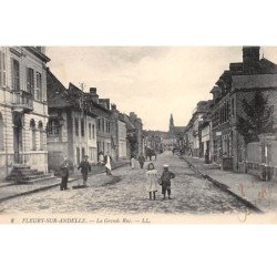 FLEURY SUR ANDELLE - La Grande Rue - très bon état