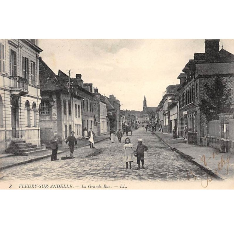 FLEURY SUR ANDELLE - La Grande Rue - très bon état