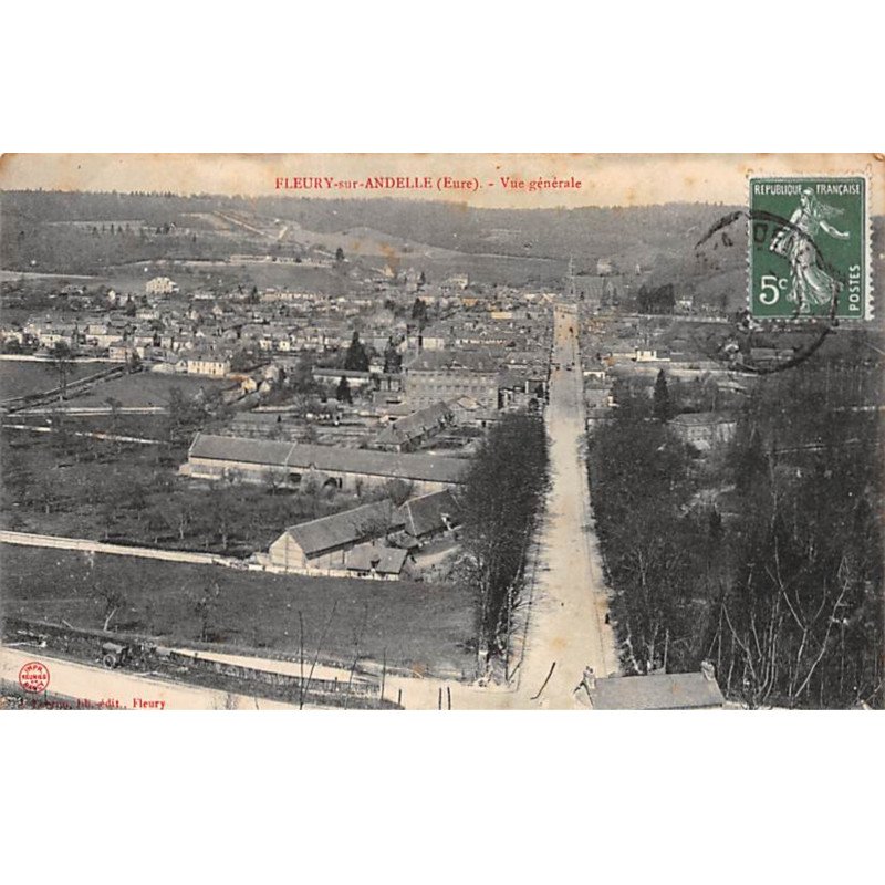 FLEURY SUR ANDELLE - Vue générale - très bon état