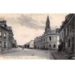 FLEURY SUR ANDELLE - Entrée de la Ville, route de Rouen - très bon état