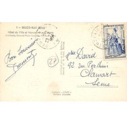 BEUZEVILLE - Hôtel de Ville et Monument aux Morts - très bon état