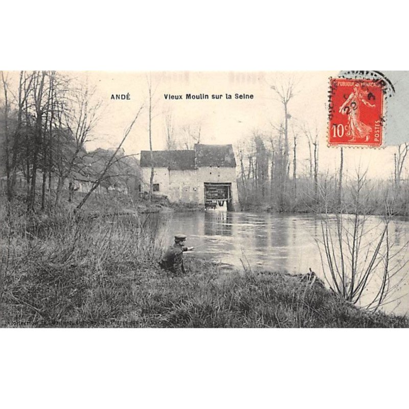ANDE - Vieux Moulin sur la Seine - très bon état