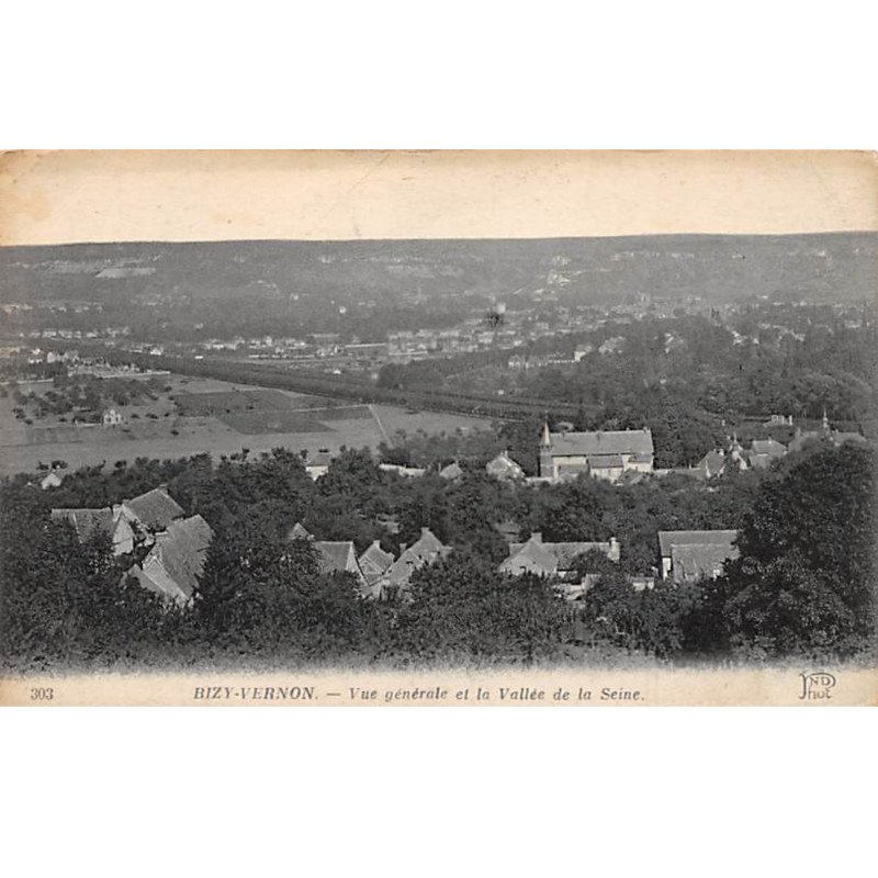BIZY VERNON - Vue générale et la Vallée de la Seine - très bon état