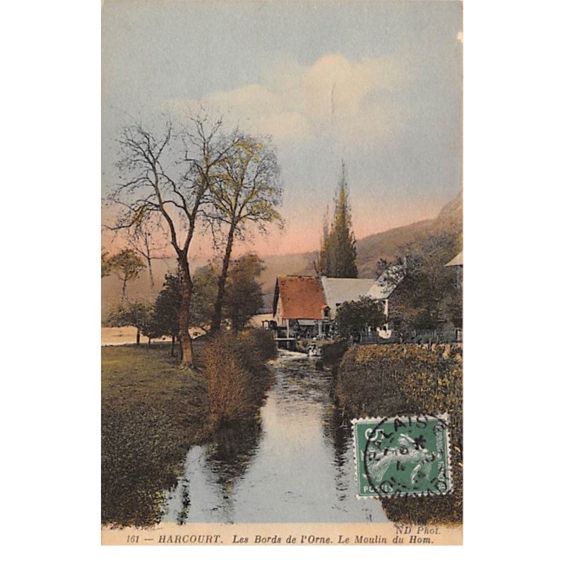 HARCOURT - Les Bords de l'Orne - Le Moulin du Hom - très bon état