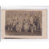 HARFLEUR : carte photo des grèves des cheminots en mai 1920 - bon état