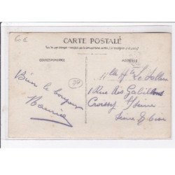 A LOCALISER : carte photo d'un chantier (cachet de départ de Seine et Marne) - très bon état