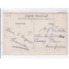 A LOCALISER : carte photo d'un chantier (cachet de départ de Seine et Marne) - très bon état