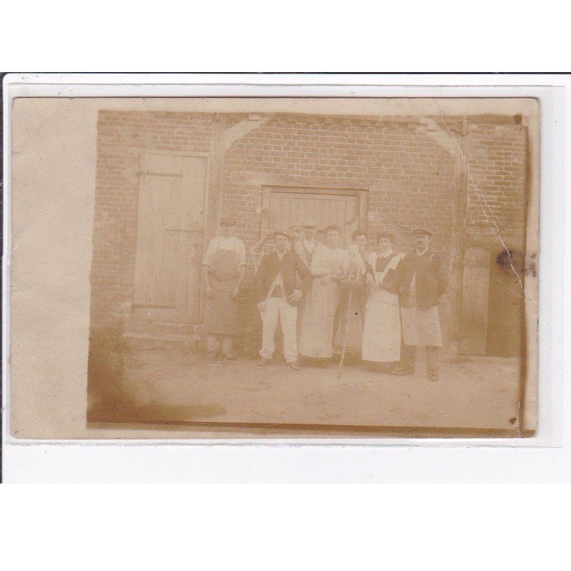 MOUSSY LE NEUF : carte photo de la ferme Martin - état