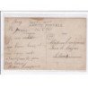 BOUY SOISY : carte photo d'une scène de labour (agriculture) - état