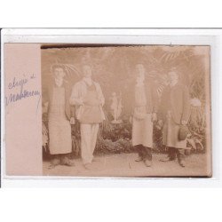 A LOCALISER : carte photo (horticulteur ?) - bon état (traces au dos)