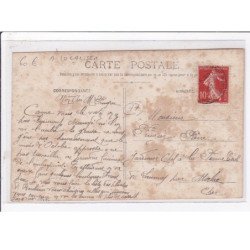 A LOCALISER : carte photo (horticulteur ?) - bon état (traces au dos)