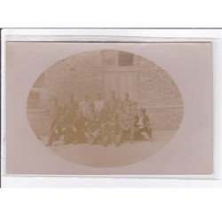 VERSAILLES : carte photo des militaires au CGV en 1915 - très bon état