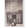HOUILLES ? SARTROUVILLE ? : carte photo du salon de coiffure (coiffeur) - bon état