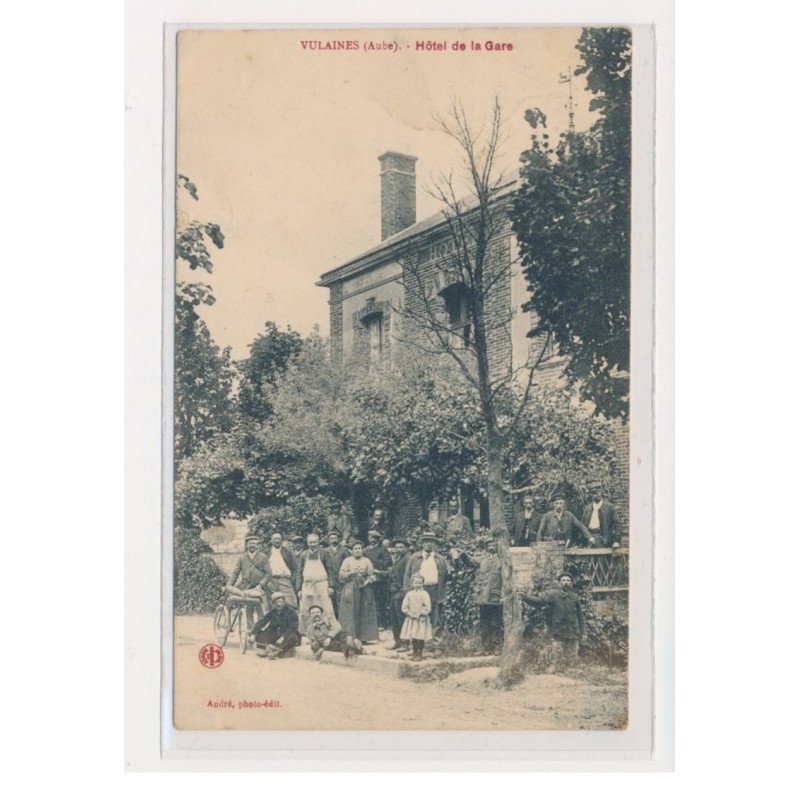VULAINES - Hôtel de la gare - état