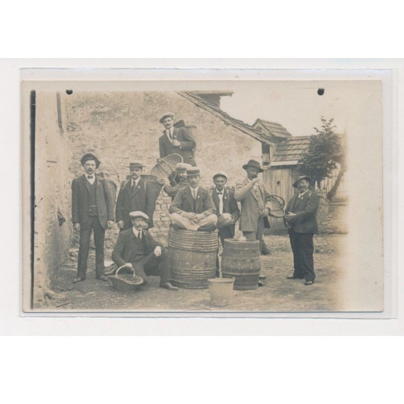 Carte photo - Scène de vendanges - Photo Réty - très bon état