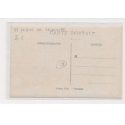 Carte photo - Scène de vendanges - Photo Réty - très bon état
