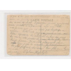 CHARLEVAL - groupe devant un magasin de cartes postales - Programme de la fête - état