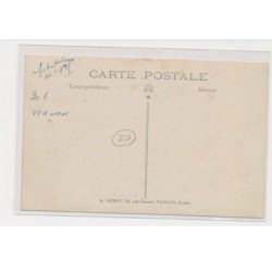 VERNON - Carte photo - Fleuriste - fleurs naturelles - très bon état