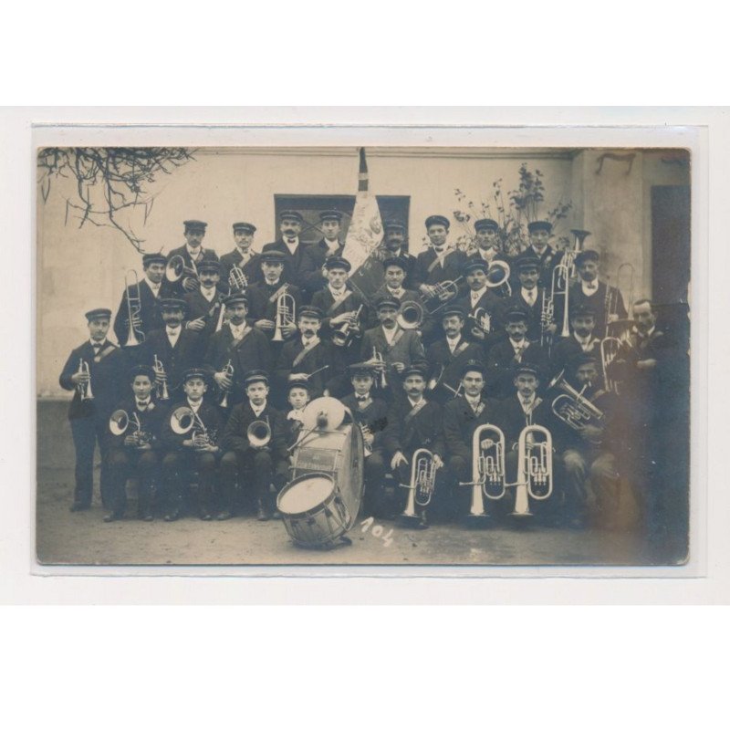 CONTINVOIR - carte photo - Fanfare - très bon état
