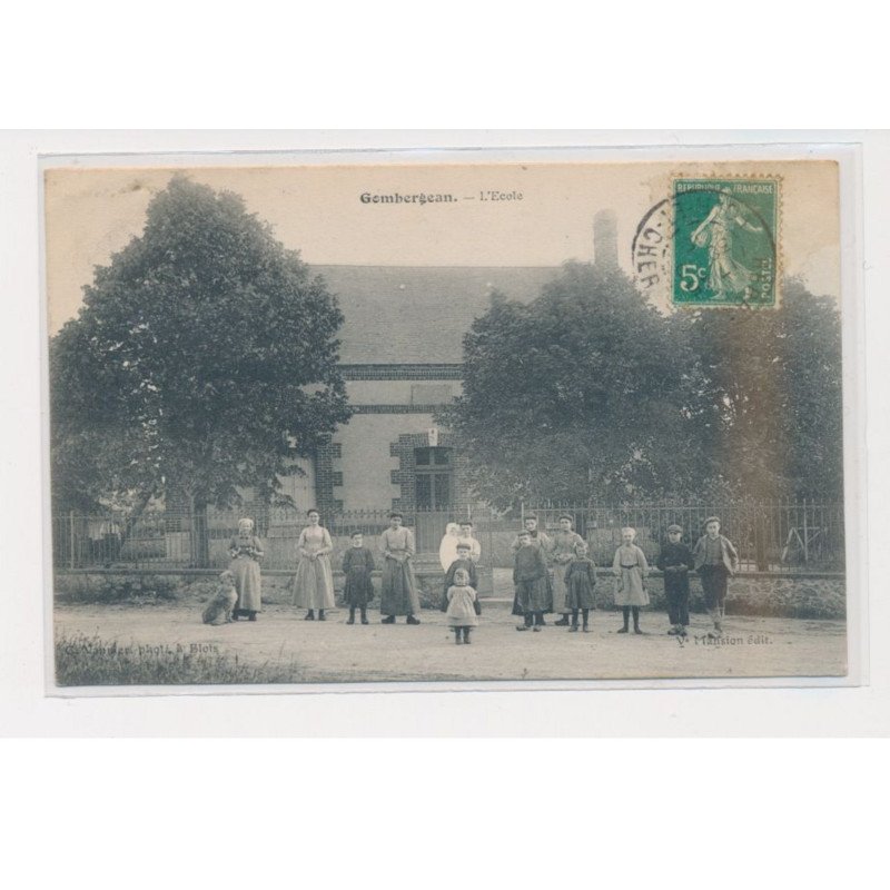 GOMBERGEAN - l'Ecole - état