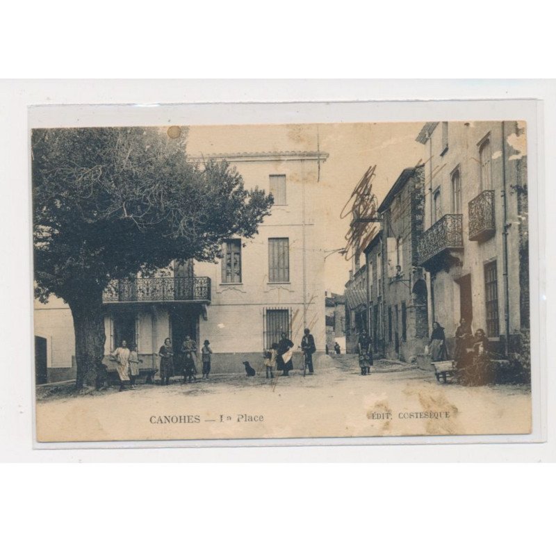CANOHES - La place - état