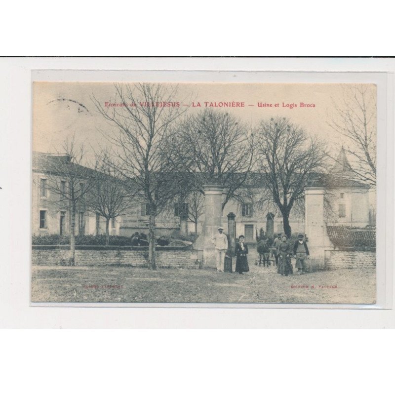 Environs Villejésus - La Talonière - Usine et logis Broca - très bon état