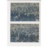 BERNAY - Carte photo - Rassemblement - 2 CPA - très bon état
