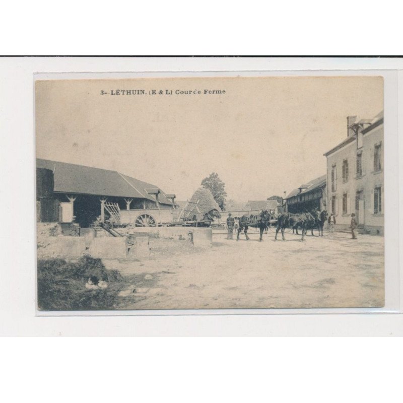 LETHUIN - Cour de ferme - très bon état