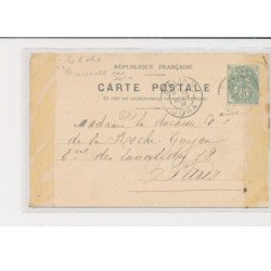 SALINS LES BAINS - La rue de la République - illustrée par Dola - état