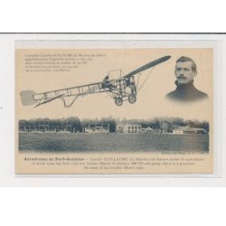 JUVISY - Port-Aviation - Camille Guillaume - appareil de sa construction, type Blériot - très bon état