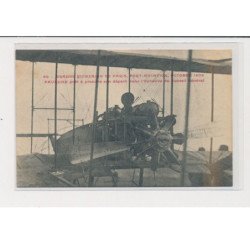 JUVISY - Port-Aviation - Grande quinzaine de Paris 1909 - Paulhan prêt à prendre son départ - très bon état