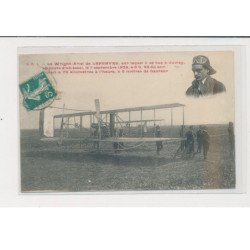 JUVISY - Port-Aviation - Le Wright Ariel de Lefebvre sur lequel il se tue au cours d'un essai - 1909 - très bon état