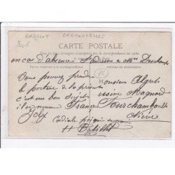 BRETONCELLES : carte photo de la marechalerie BABILLOT - très bon état