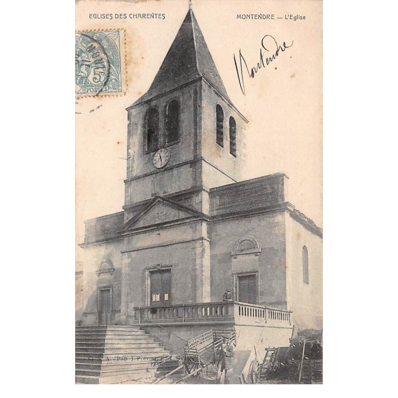 MONTENDRE - L'Eglise - très bon état