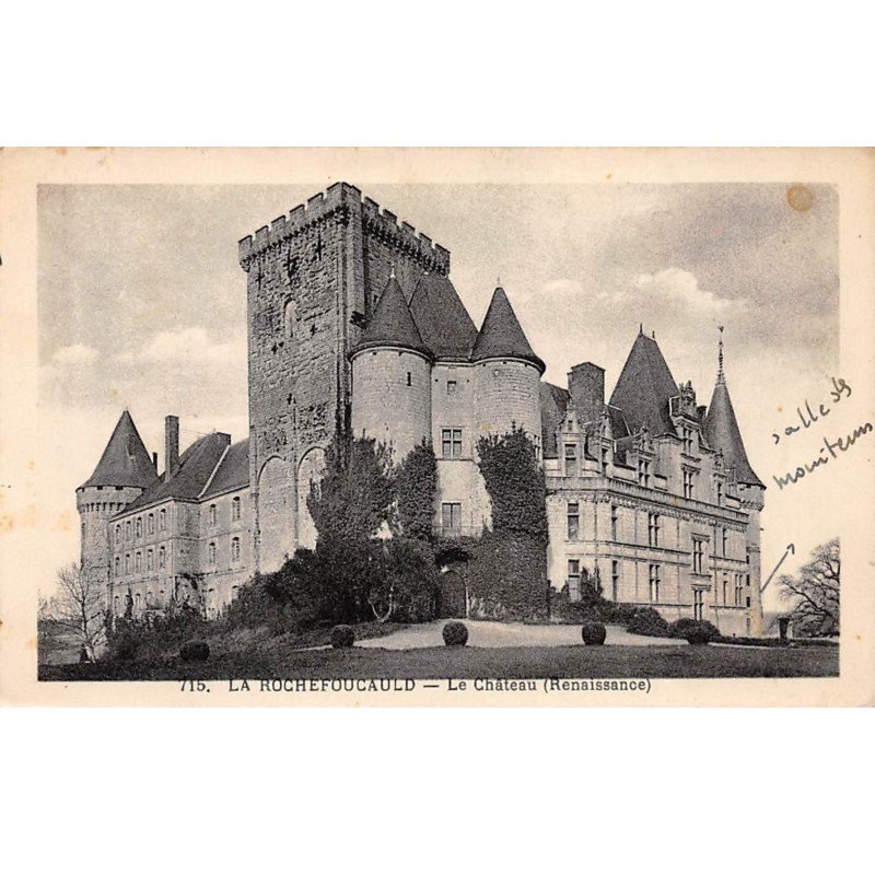 LA ROCHEFOUCAULD - Le Château - très bon état