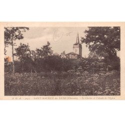 SAINT MAURICE DES LIONS - Le Clocher et l'Abside de l'Eglise - très bon état