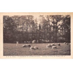 SAINT MAURICE DES LIONS - Pâturage et l'Etang de Puyberly - très bon état