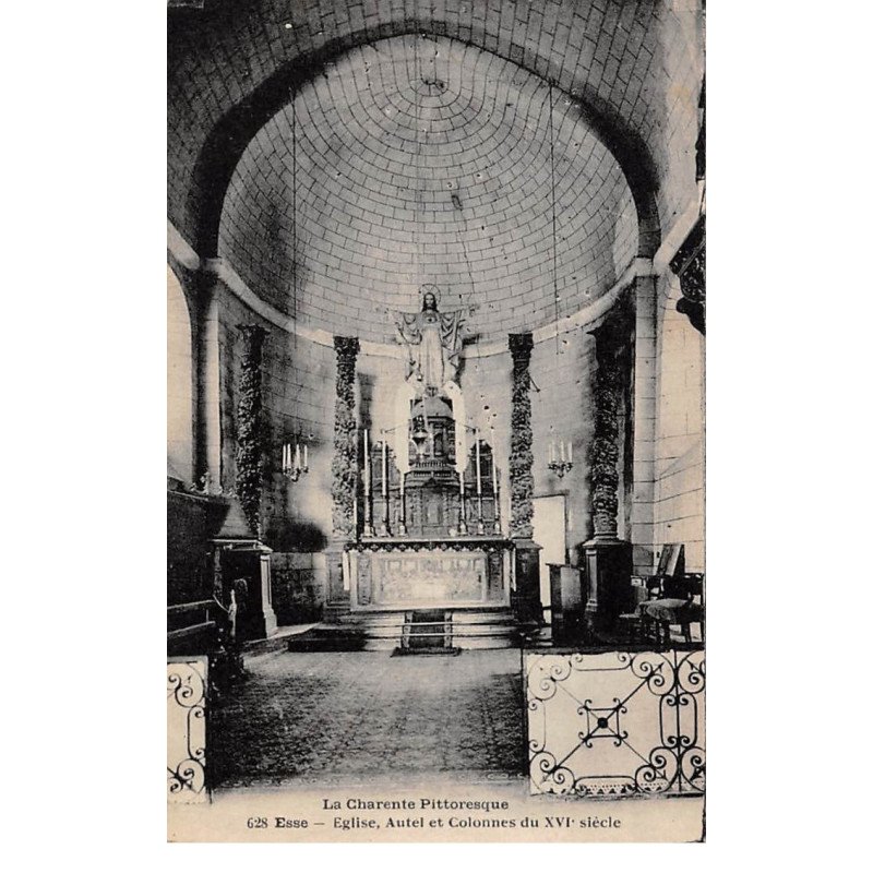 ESSE - Eglise, Autel et Colonnes - très bon état