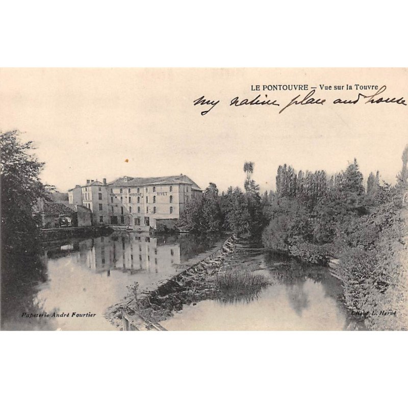 LE PONTOUVRE - Vue sur la Touvre - très bon état